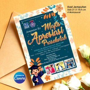 Template Majlis Apresiasi Prasekolah Design 01