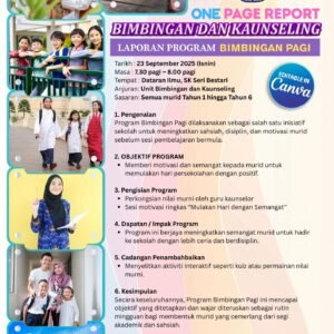 BUNDLE ONE PAGE REPORT (OPR) UNIT BIMBINGAN & KAUNSELING