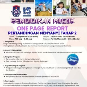 ONE PAGE REPORT (OPR) PANITIA PENDIDIKAN MUZIK