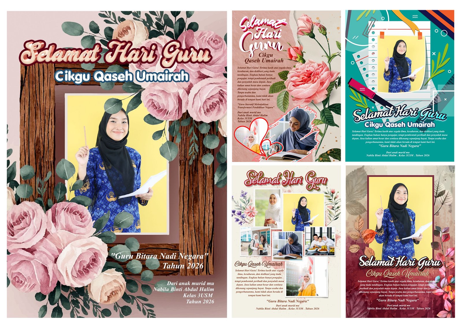 CENDERAHATI GAMBAR HARI GURU COMBO